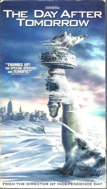 The Day After Tomorrow Vhs 2004 Jake Gyllenhaal Dennis Quaid Emmy