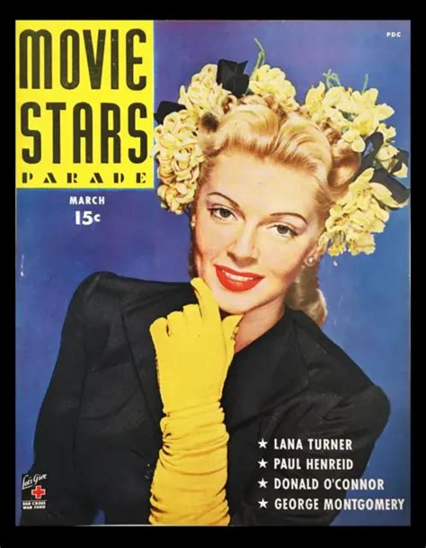 Cover Only Movie Stars Parade March Lana Turner Paul Henreid No Label Picclick