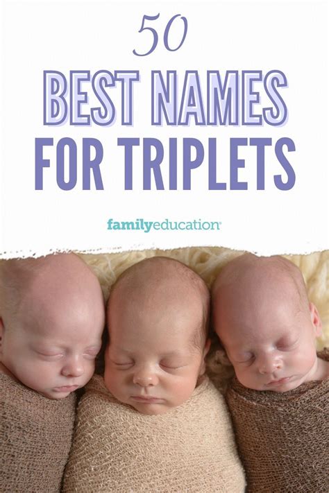 130 Super Cute And Famous Triplet Baby Names Artofit