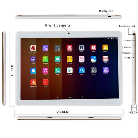 Kubi 10 Inch Android Phone Tablet Pc Best Reviews Tablet