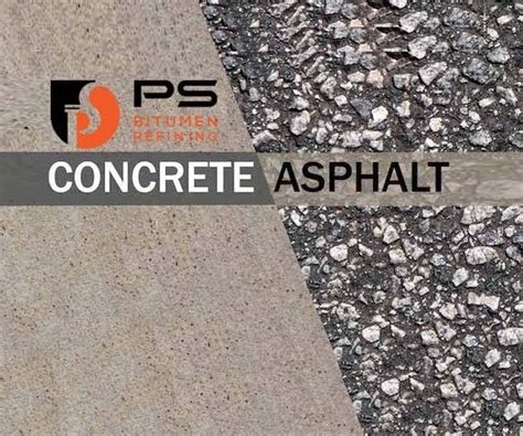 Concrete Road Vs Asphalt Road Psbitumen
