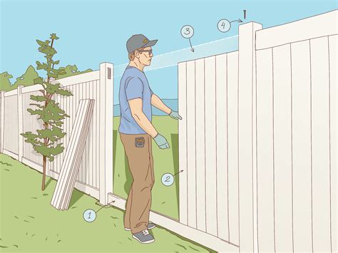 3 Ways To Repair A Vinyl Fence Wikihow