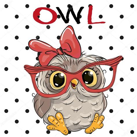 Cute Cartoon Owls Wallpaper