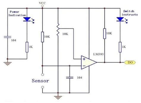 1 Schematic Diagram Of Flame Sensor Module 3 Smoke Sensor The Mq 2
