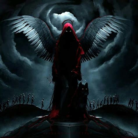 Pin By Luis Chi On Dark Grim Reaper Art Dark Fantasy Art Demon Art