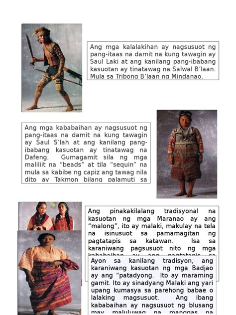 Ibat Ibang Uri Ng Kasuotan Philippin News Collections