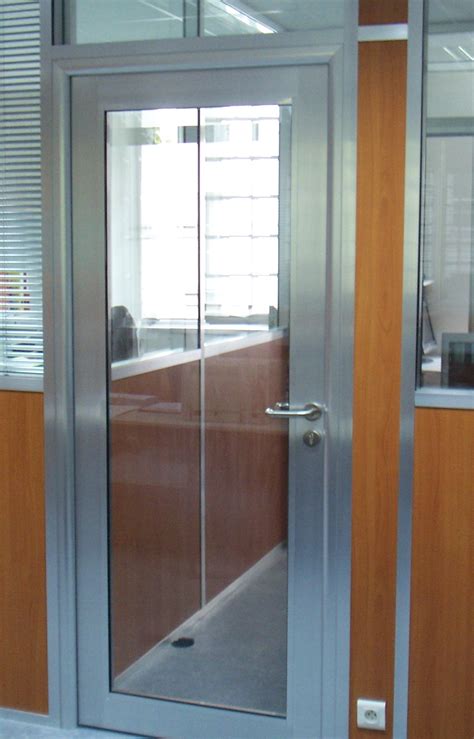 Les portes pour cloisons amovibles de bureau | Espace Cloisons Alu IDF