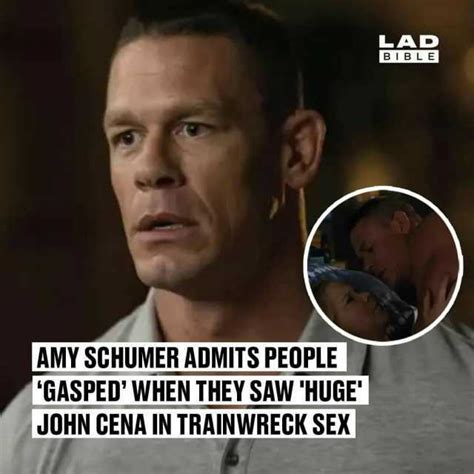 Amy Schumer Admits People Gasped When They Saw Huge John Cena In Trainwreck Sex Lad Bi B Le En