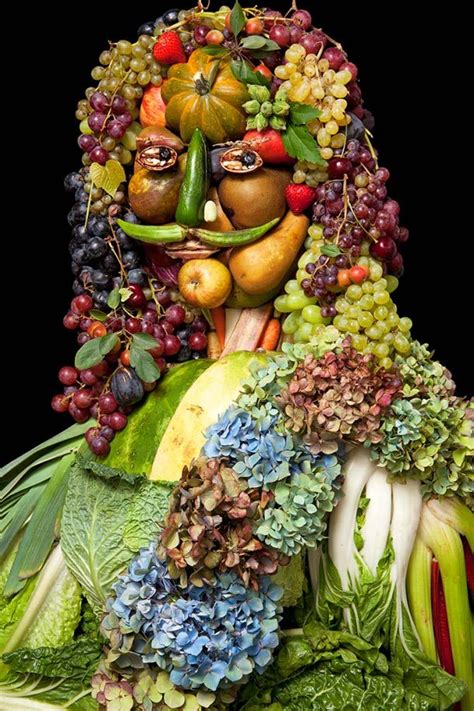 Food Artwork Fruit Art Edible Art