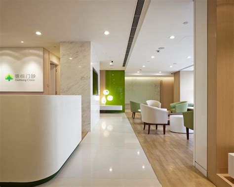 Robarts Spaces Deheng Clinic Healthcare Interior Design Medical Office Design Office