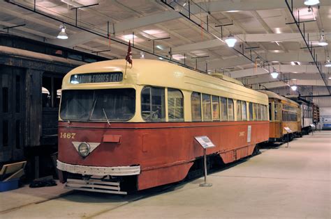 Pittsburgh Railways Pcc Car 1467 Pennsylvania Trolley Museum Arden