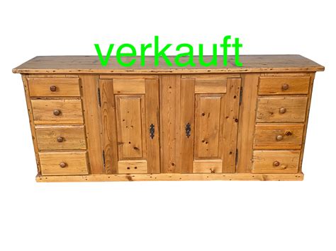 Verkauft Wunderbares Sideboardschubladenstockanrichte Tanne