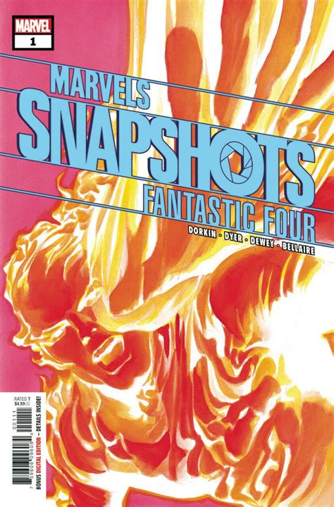 Fantastic Four Marvels Snapshots 2020 1 Vfnm Human Torch Alex