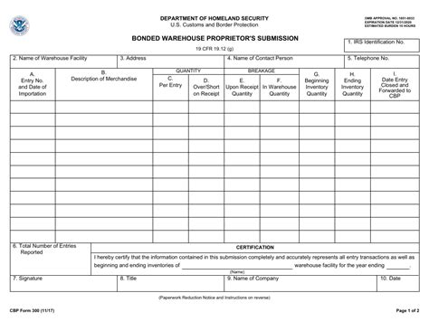 Printable Cbp Form 5931 Fill Out And Download Forms And Templates In Pdf 456
