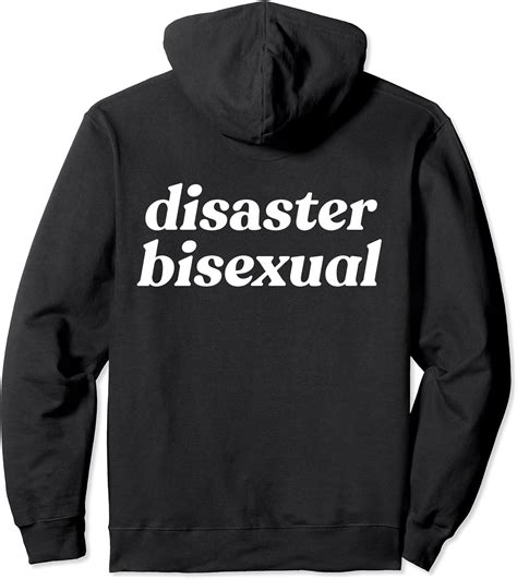 Amazon Com Disaster Bisexual Funny Lgbtqia Bi Pride Meme Pullover