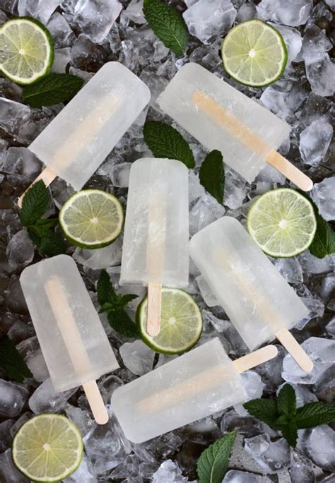 Mojito Popsicles Garnish