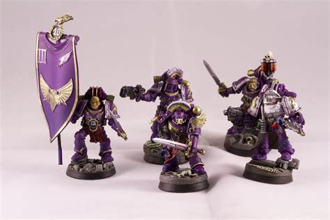 How to hide the emperor's child. CoolMiniOrNot - Emperor's Children Command Squad by korntoner
