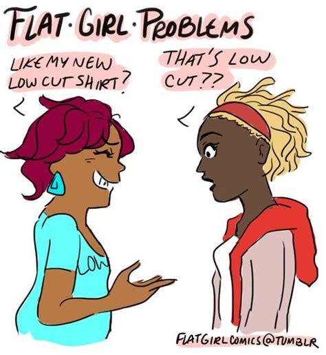 flat girl problems only flat girls know all too well