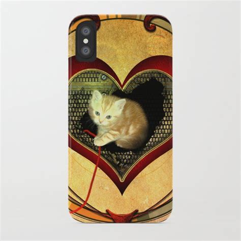 Sweet Little Kitten Iphone Case By Nicky2342 Iphonecase Iphonecover