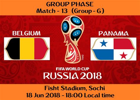 Acceptez de recevoir les notifications push pour être informé des exclus et des infos match en temps réel. FIFA WORLD CUP 2018 MATCH - 13 - BELGIUM vs PANAMA