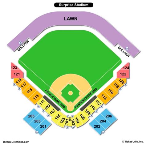 Surprise Stadium Seating Chart Seating Charts And Tickets