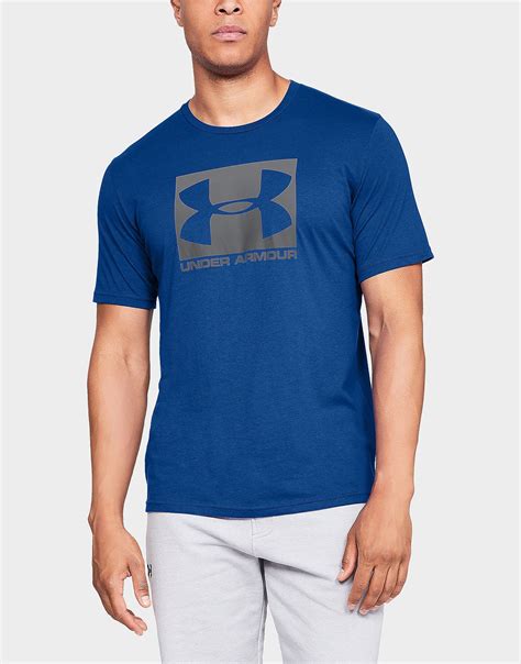Blue Under Armour Boxed Sportstyle T Shirt Jd Sports Uk