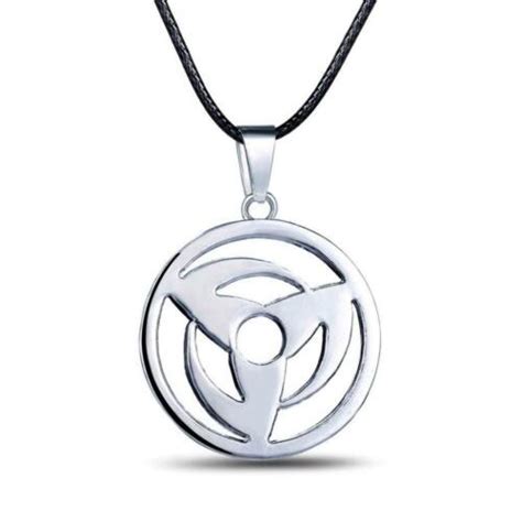 Buy Naruto Necklace Mangekyou Sharingan Kakashi Symbol Pendant Ninja
