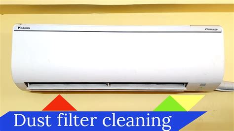 How To Clean Dust Filters Of Ac And Quick Service Indoor Unit Daikin