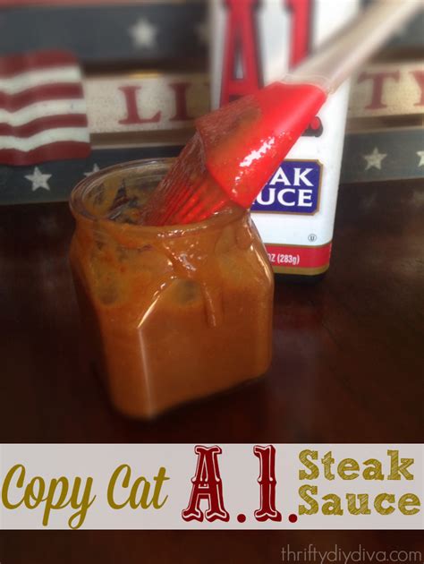 A1 steak sauce is a pretty well known brand in a few countries but like mine there are countries where you simply can't buy it. Copycat Homemade A.1. Steak Sauce | Recipe | Steak sauce recipes, Sauce recipes, Food recipes