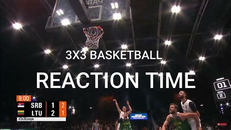 3x3 Basketball Reaction Time Youtube