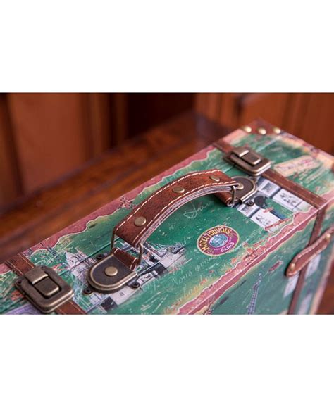 Vintiquewise Vintage Like Style European Luggage Suitcase Set Of 2