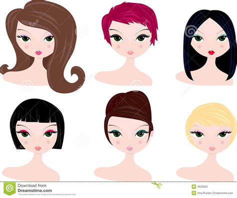 Hairstyles For Women Clipart Panda Free Clipart Images