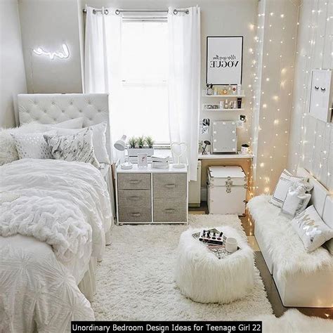20 Unordinary Bedroom Design Ideas For Teenage Girl College Bedroom