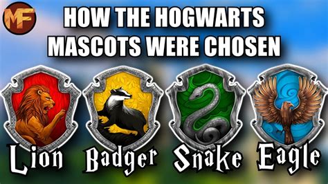 How The Hogwarts House Mascots Were Chosen Harry Potter Theory Youtube