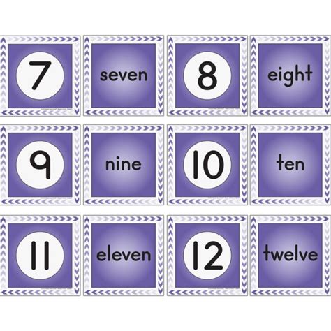 10 Best Large Printable Numbers 11 20 Printableecom Number Cards 1 10