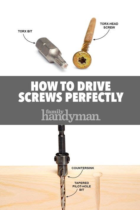 How To Drive Screws Perfectly Woodworking Projects Diy Woodworking