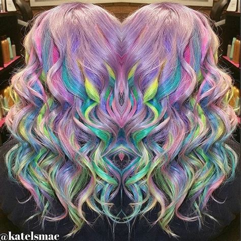 17 Best Images About Mermaid Unicorn Rainbow Hair On Pinterest