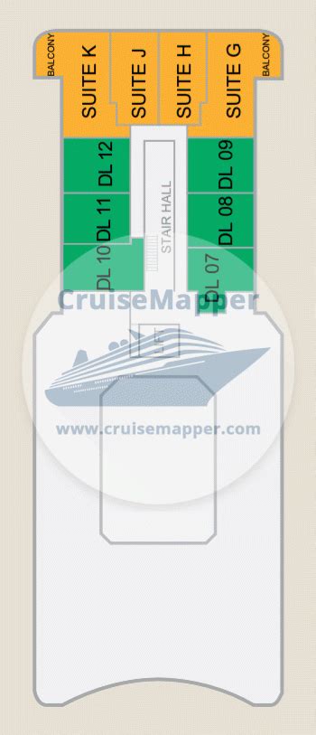 Aranui 3 Deck 6 Plan Cruisemapper