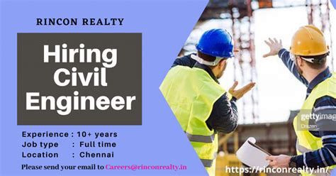 We Are Hiring Civil Engineer Site Engineer Rincon Realty