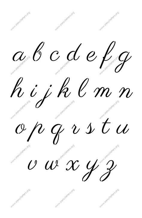 Maybe you would like to learn more about one of these? 1960s Calligraphy Uppercase & Lowercase Letter Stencils A ...