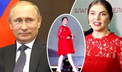Was Alina Kabaeva Putins Mystery Lady In Red