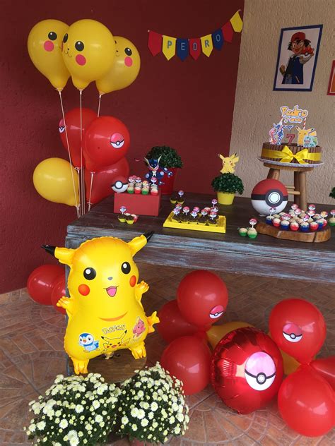 Pokémon En El Cumpleaños De Joaquín Artofit