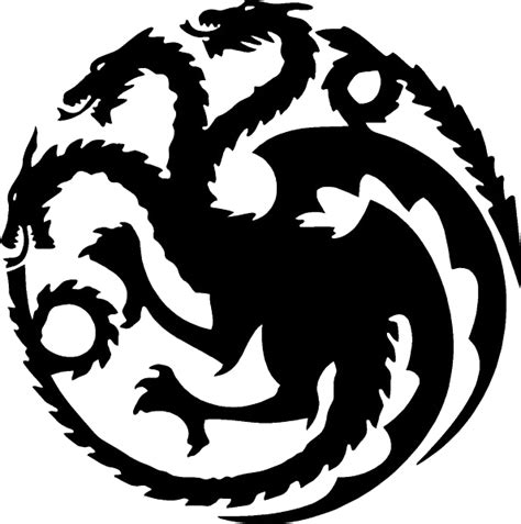 Dracarys If Anyone Wants A Transparent Targaryen Sigil - Game Of png image