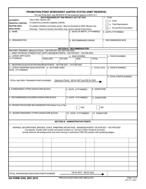 Da 3355 Form ≡ Fill Out Printable Pdf Forms Online