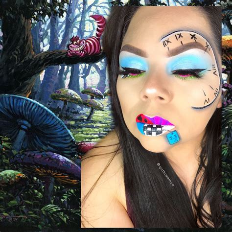 Alice In Wonderland Face Paint Carnival Makeup Painting Make Up