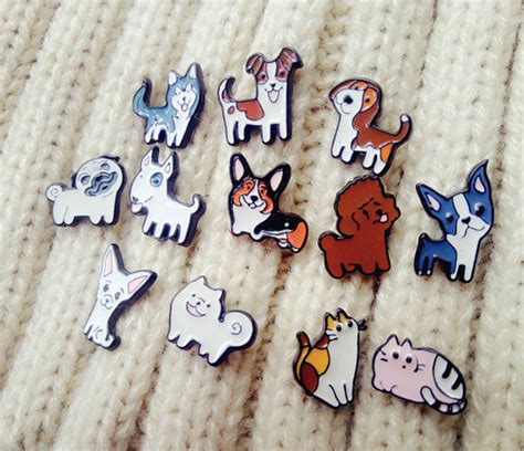 Adorable Animal Enamel Pins Trend Droppers