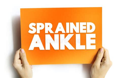 Sprained Ankle Is An Injury That Occurs When You Roll Twist Or Turn