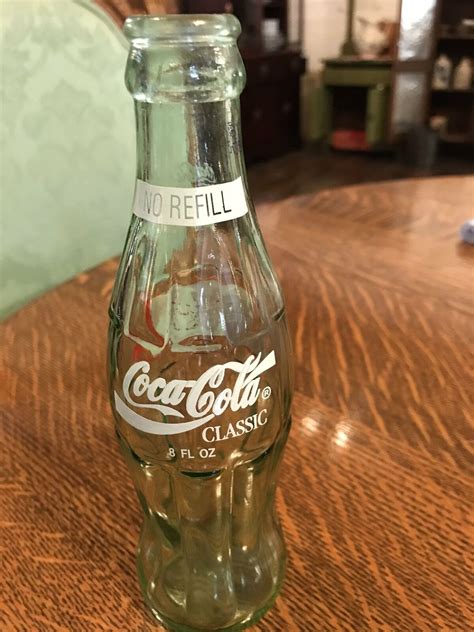 Vintage Coca Cola Coke Commemorative 8 Oz Bottle Seasons Greetings