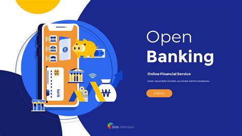 Open Banking Service Pitch Deck Template Easy Presentation Templateppt