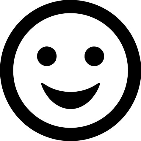 Happy Emoticon Svg Png Icon Free Download 529685 Onlinewebfontscom